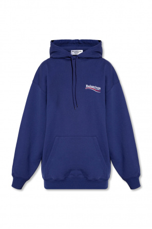 パーカー・フーディ *BALENCIAGA* Logo Hooded Sweatshirt Marine Blue 761458TPVE54 1.jpg